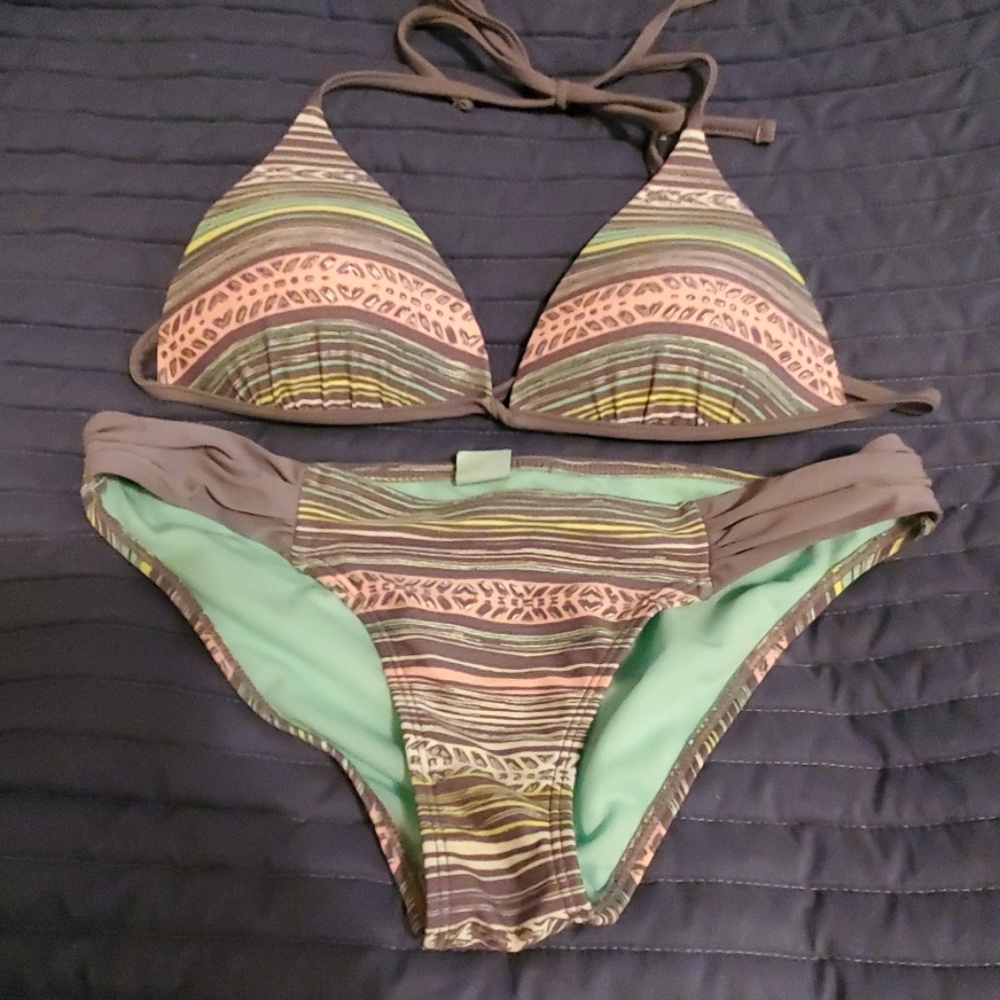 Tri colored Bikini Bathing suit